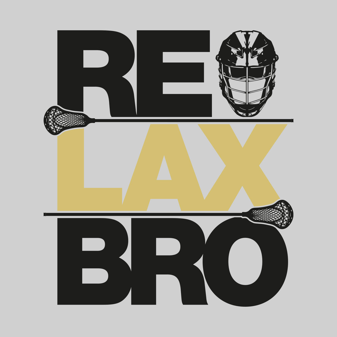 ReLAX Bro - Stacked Text - School Colors