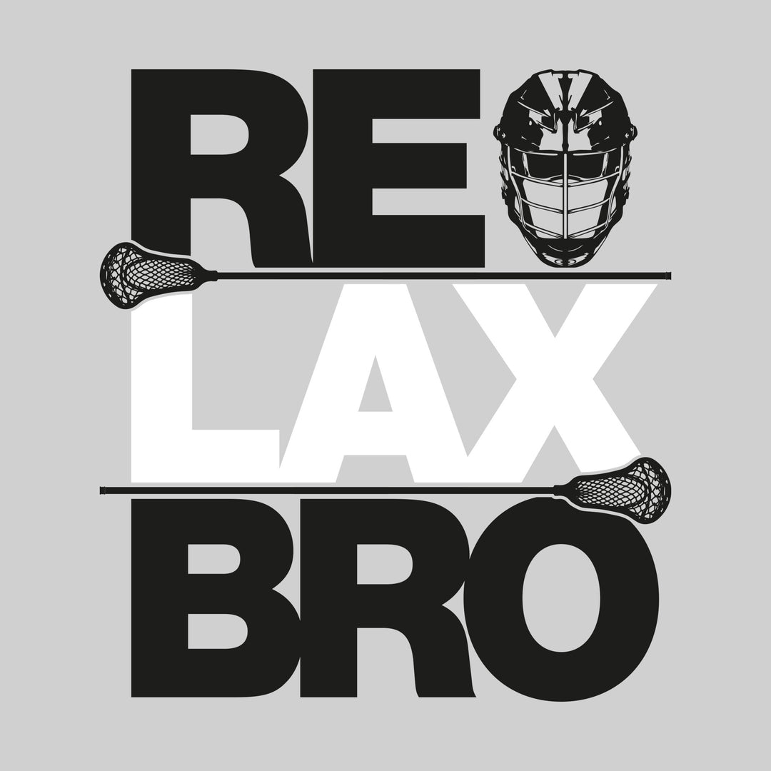 ReLAX Bro - Stacked Text - School Colors