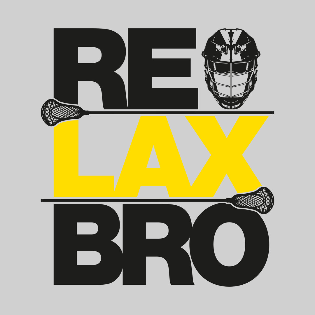 ReLAX Bro - Stacked Text - School Colors