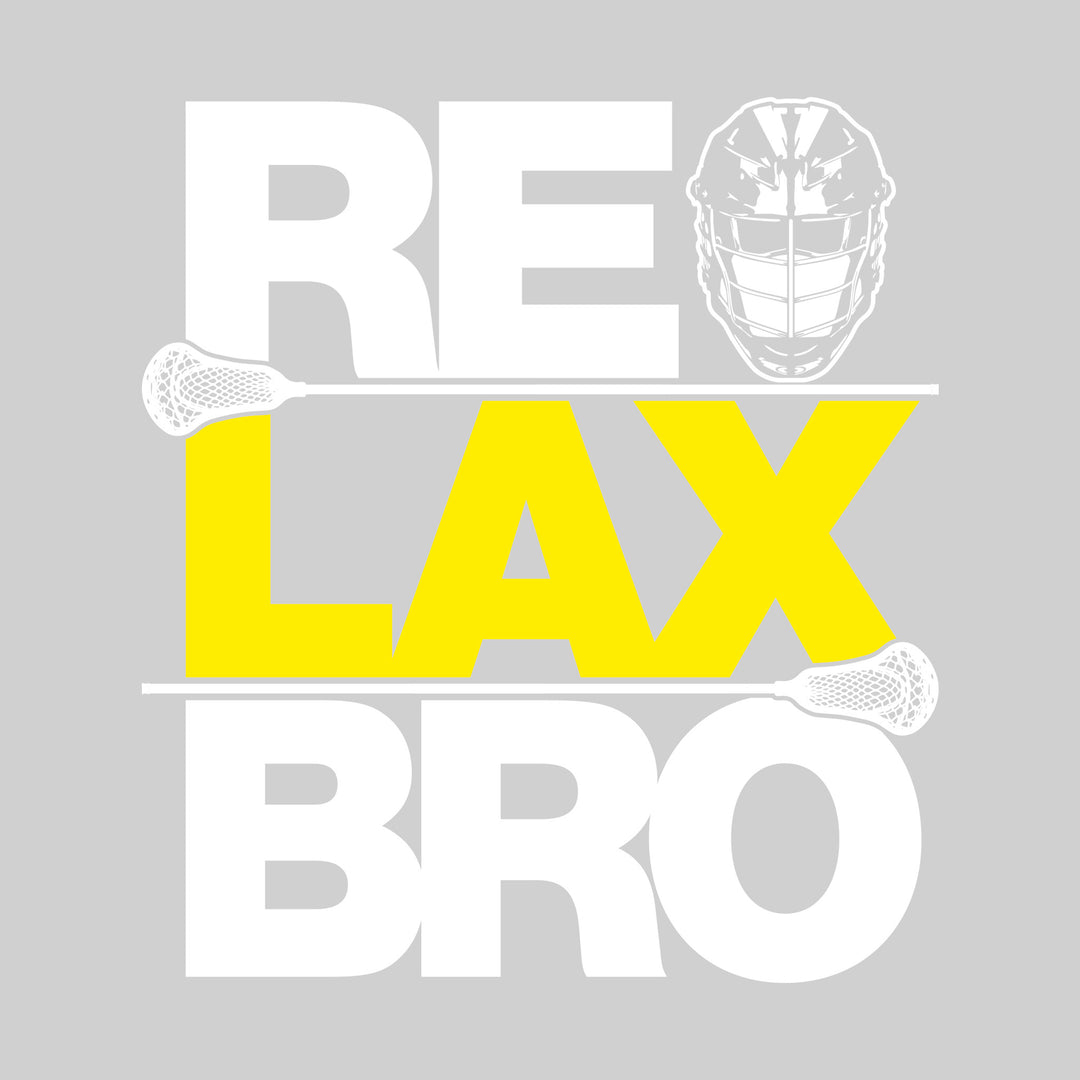 ReLAX Bro - Stacked Text - School Colors