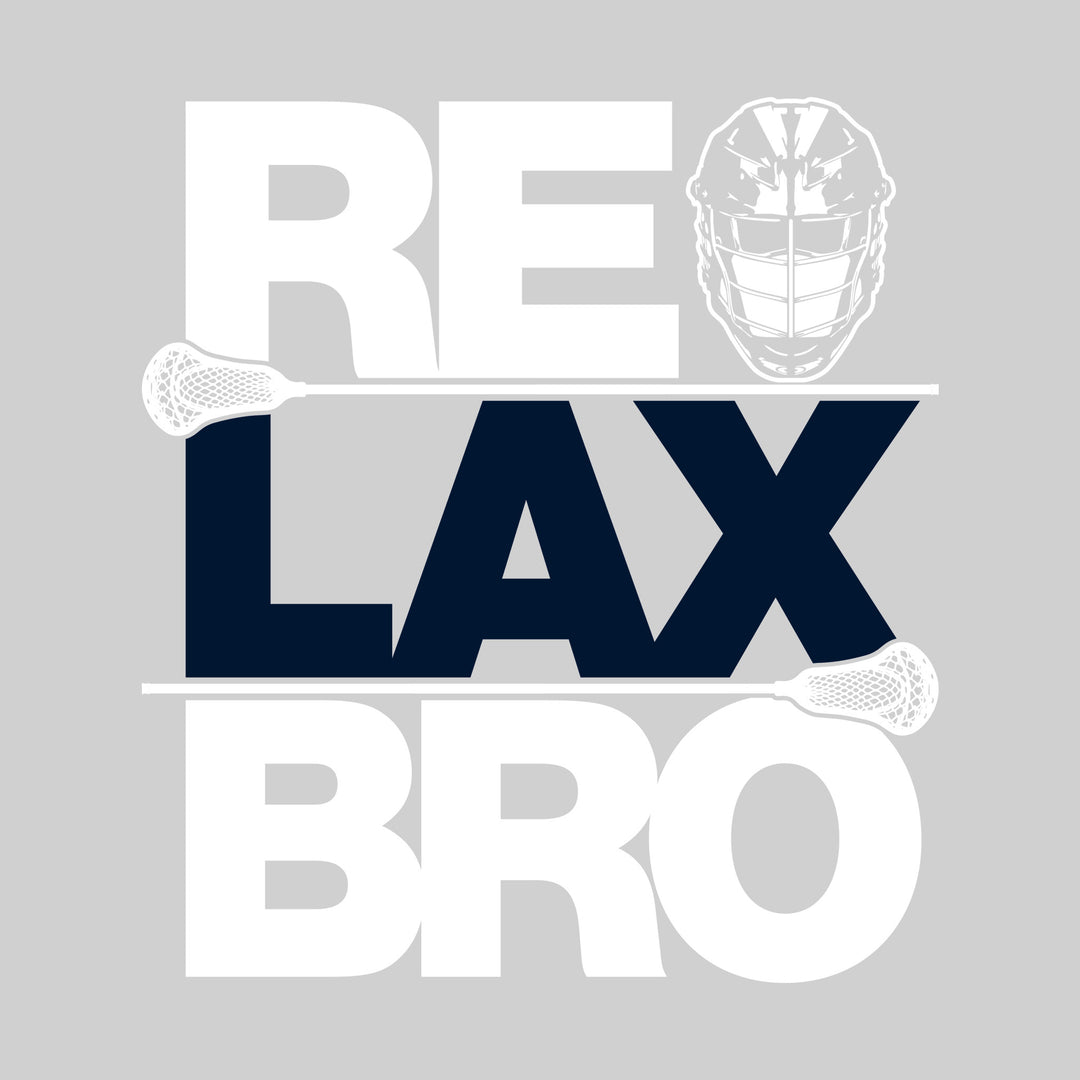 ReLAX Bro - Stacked Text - School Colors