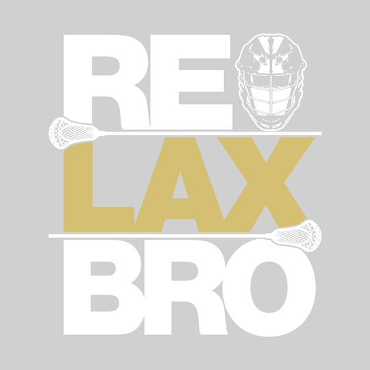 ReLAX Bro - Stacked Text - School Colors