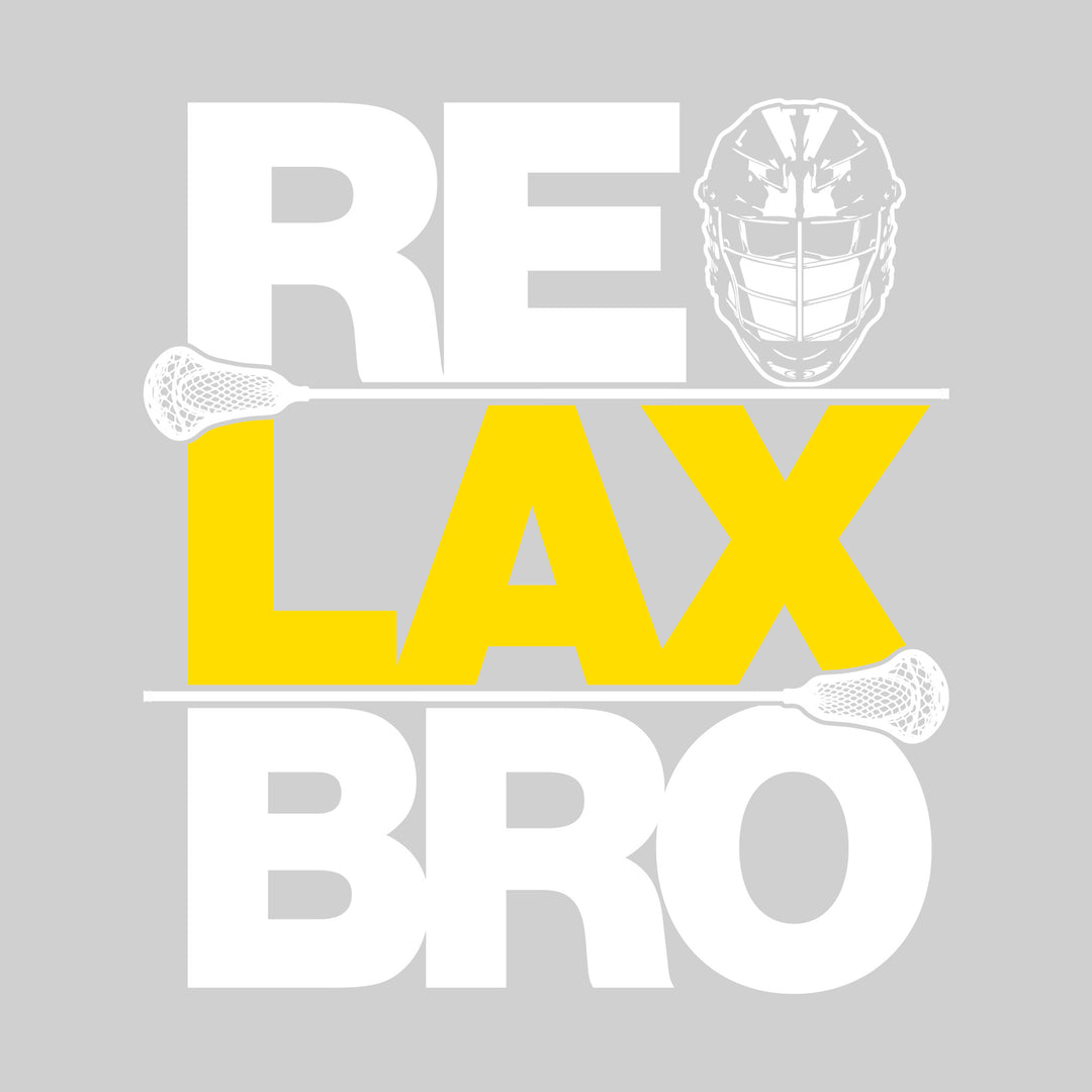 ReLAX Bro - Stacked Text - School Colors