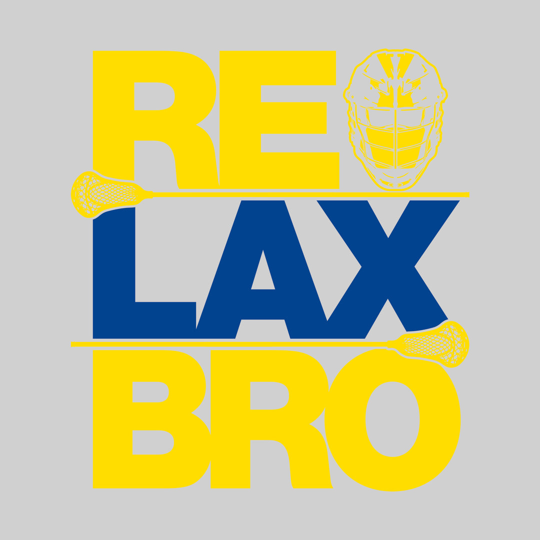 ReLAX Bro - Stacked Text - School Colors