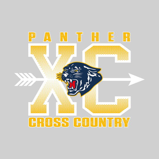 Standish-Sterling Panthers - Cross Country - XC with Arrow and Mascot
