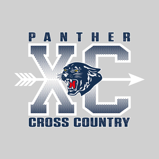 Standish-Sterling Panthers - Cross Country - XC with Arrow and Mascot