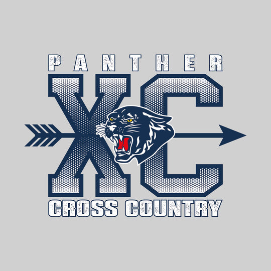 Standish-Sterling Panthers - Cross Country - XC with Arrow and Mascot