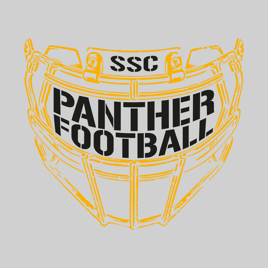Standish-Sterling Panthers - Football - Facemask with Text