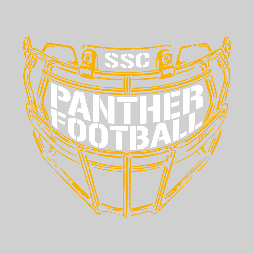 Standish-Sterling Panthers - Football - Facemask with Text