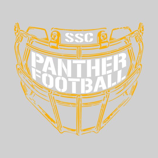 Standish-Sterling Panthers - Football - Facemask with Text