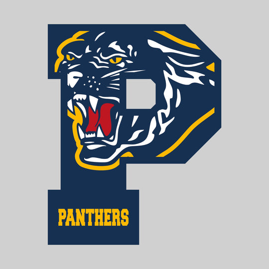 Standish-Sterling Panthers - Spirit Wear - Oversized Letter with Mascot Inset