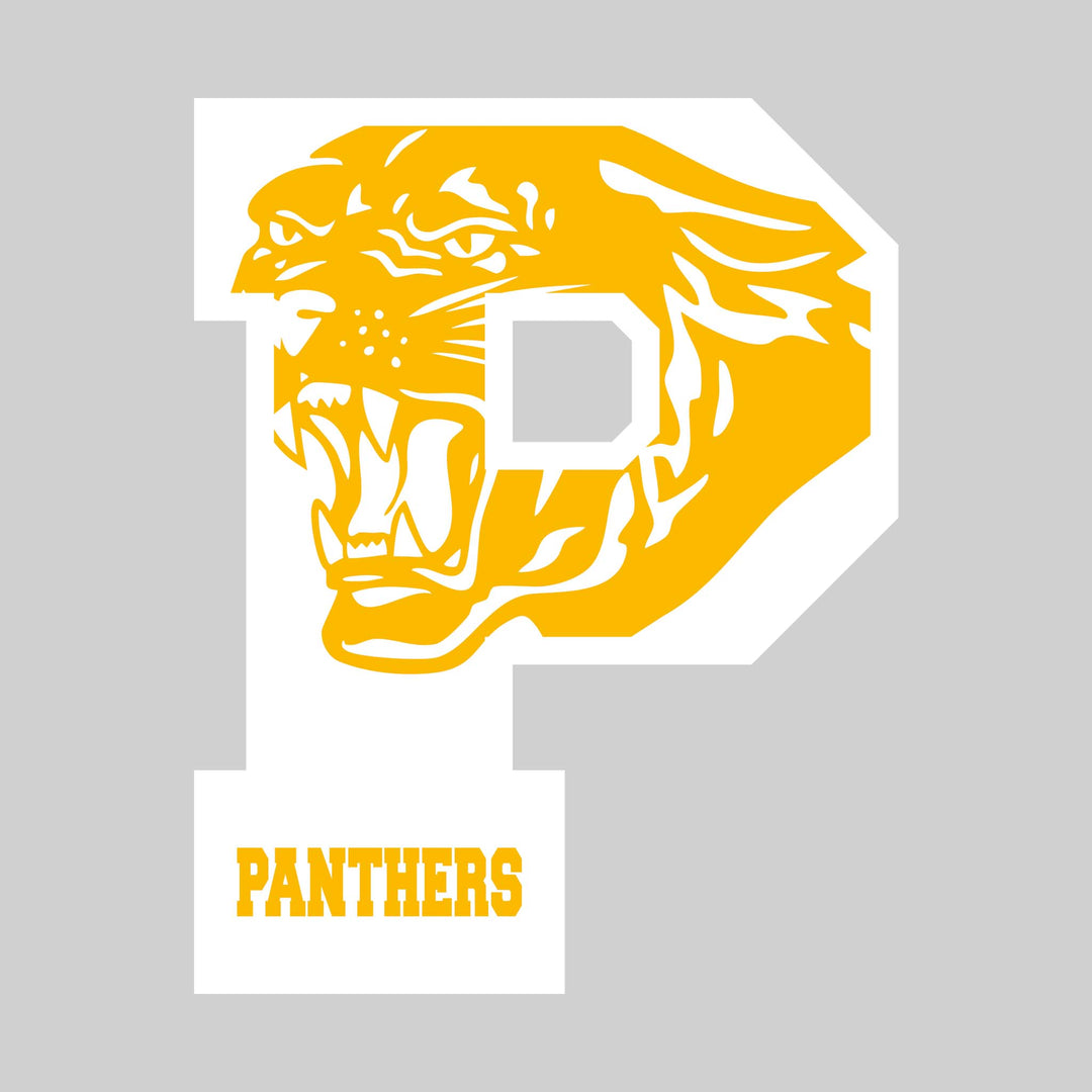 Standish-Sterling Panthers - Spirit Wear - Oversized Letter with Mascot Inset