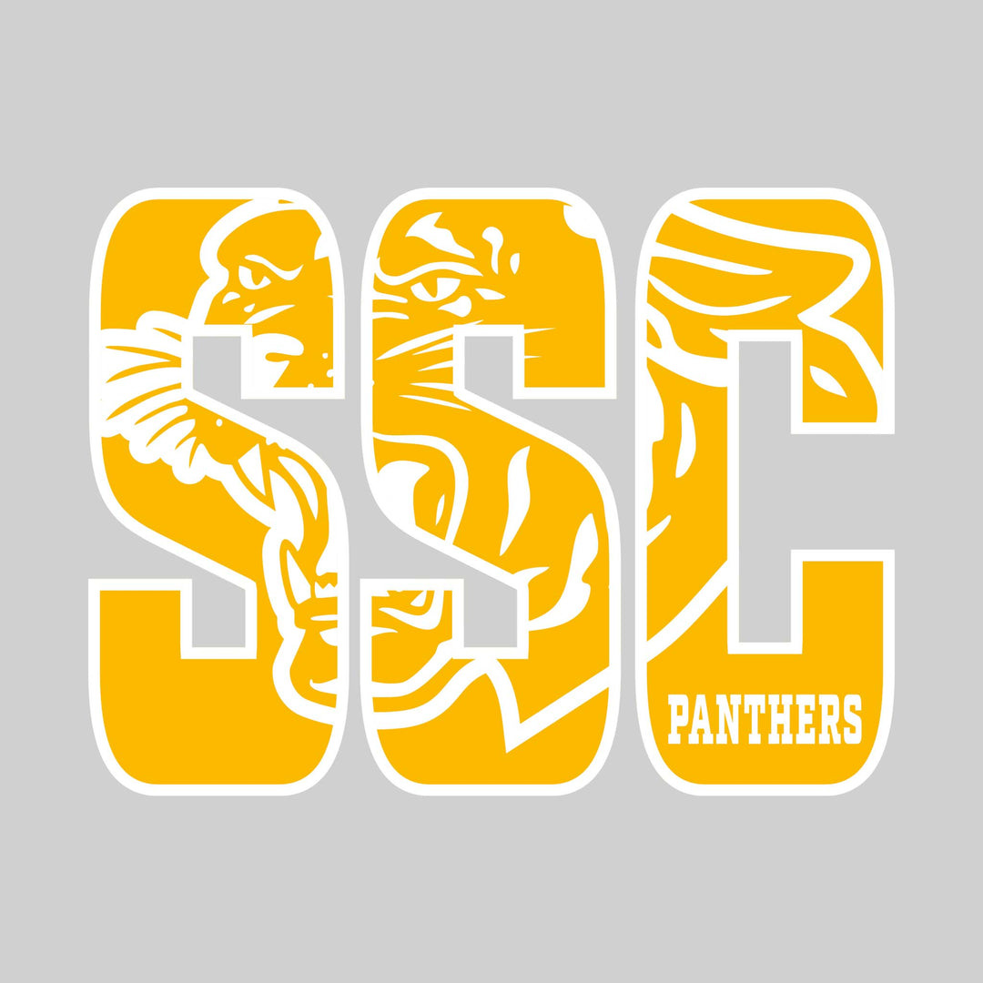 Standish-Sterling Panthers - Spirit Wear - SSC with Inset Mascot and Mascot Name