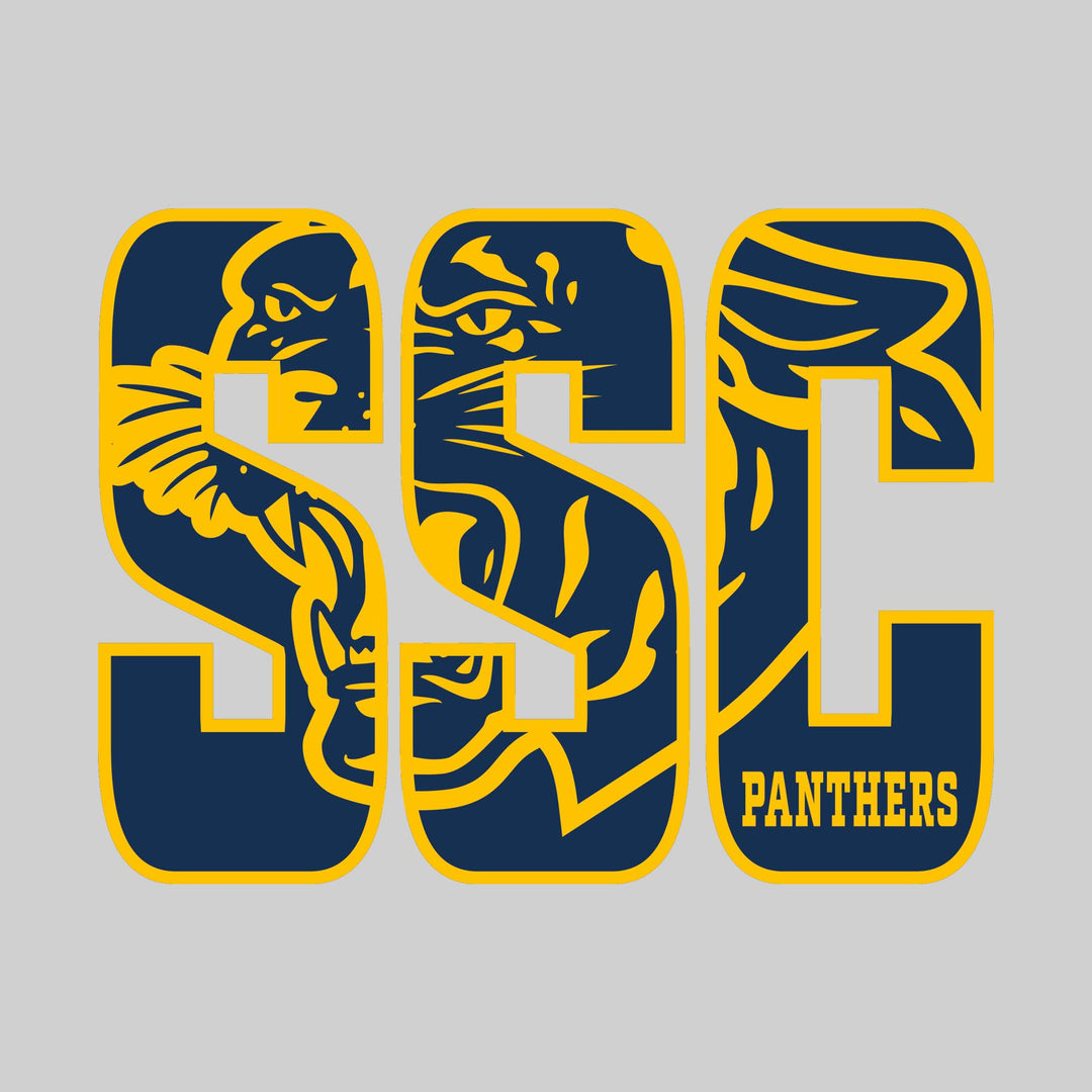 Standish-Sterling Panthers - Spirit Wear - SSC with Inset Mascot and Mascot Name