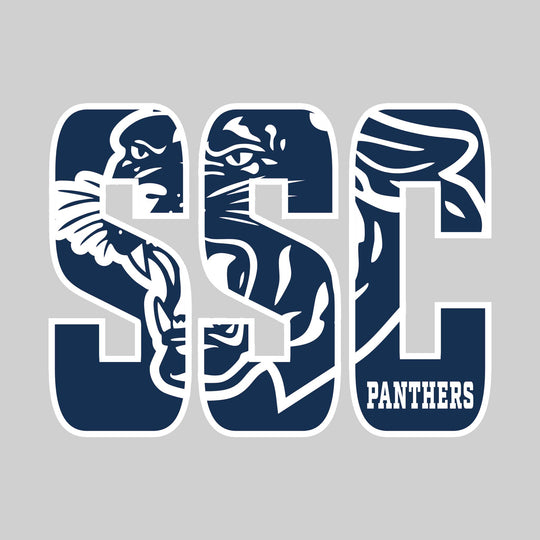 Standish-Sterling Panthers - Spirit Wear - SSC with Inset Mascot and Mascot Name
