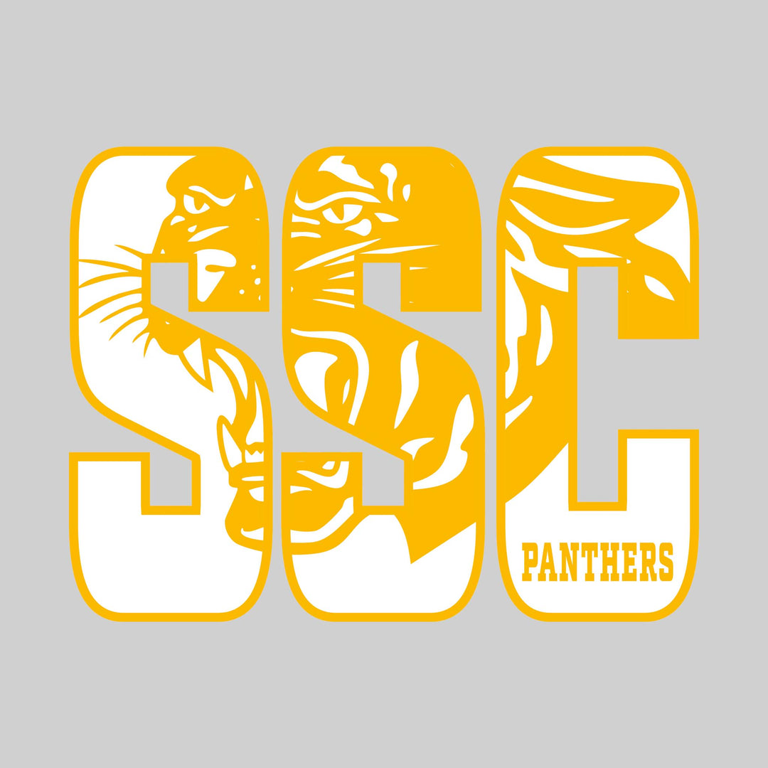 Standish-Sterling Panthers - Spirit Wear - SSC with Inset Mascot and Mascot Name