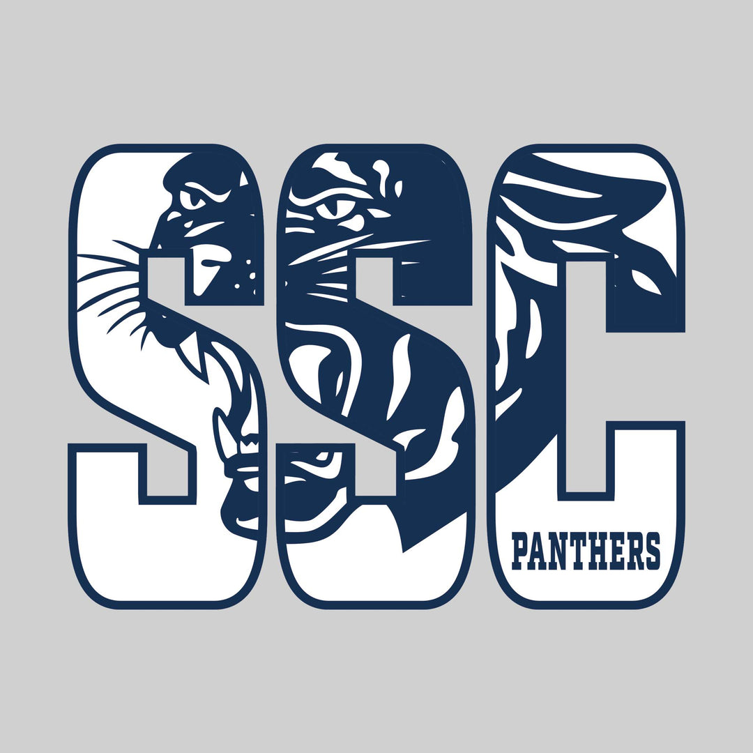 Standish-Sterling Panthers - Spirit Wear - SSC with Inset Mascot and Mascot Name