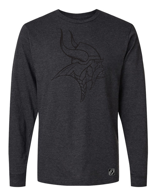 Blackout Mascot Apparel - School Spirit - Tultex Fine Jersey Long Sleeve Tee