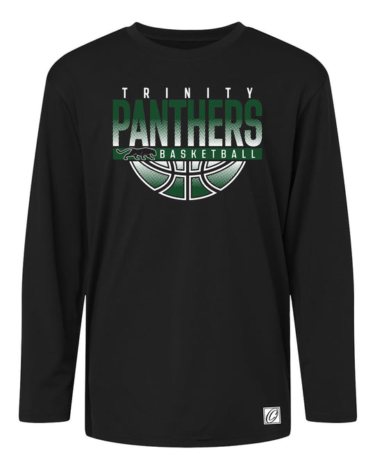 Trinity Lutheran Panthers - Basketball - AllPro Youth Pro-Lock Performance Long Sleeve Tee