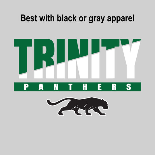 Trinity Lutheran Panthers - Spirit Wear - Split-Color Trinity with Mascot