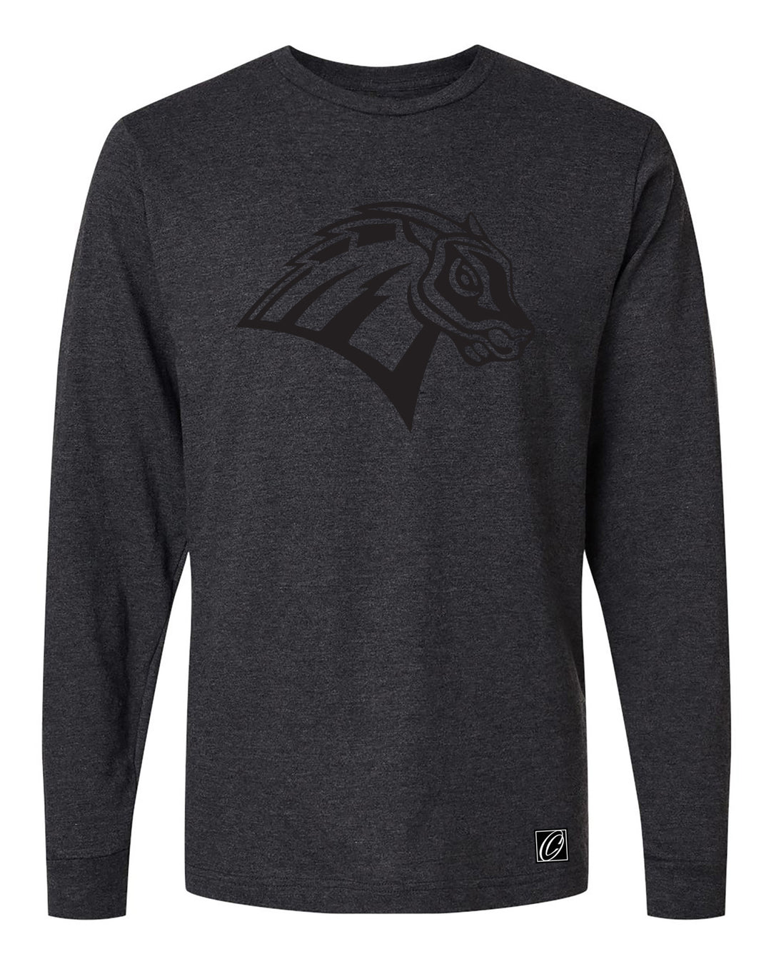 Blackout Mascot Apparel - School Spirit - Tultex Fine Jersey Long Sleeve Tee