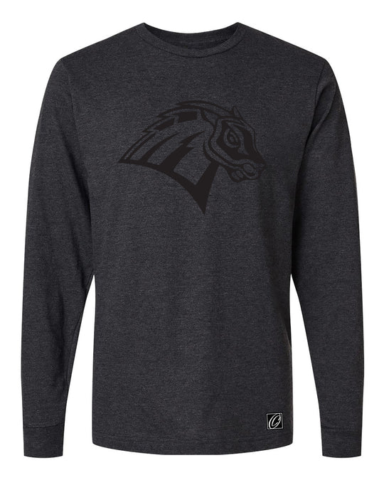 Blackout Mascot Apparel - School Spirit - Tultex Fine Jersey Long Sleeve Tee