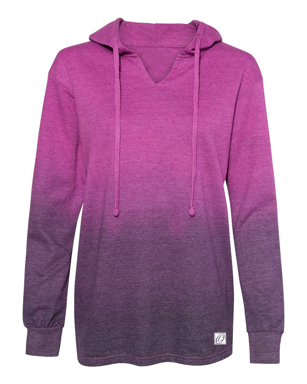 MV Sport Ladies French Terry Ombré Hoodie