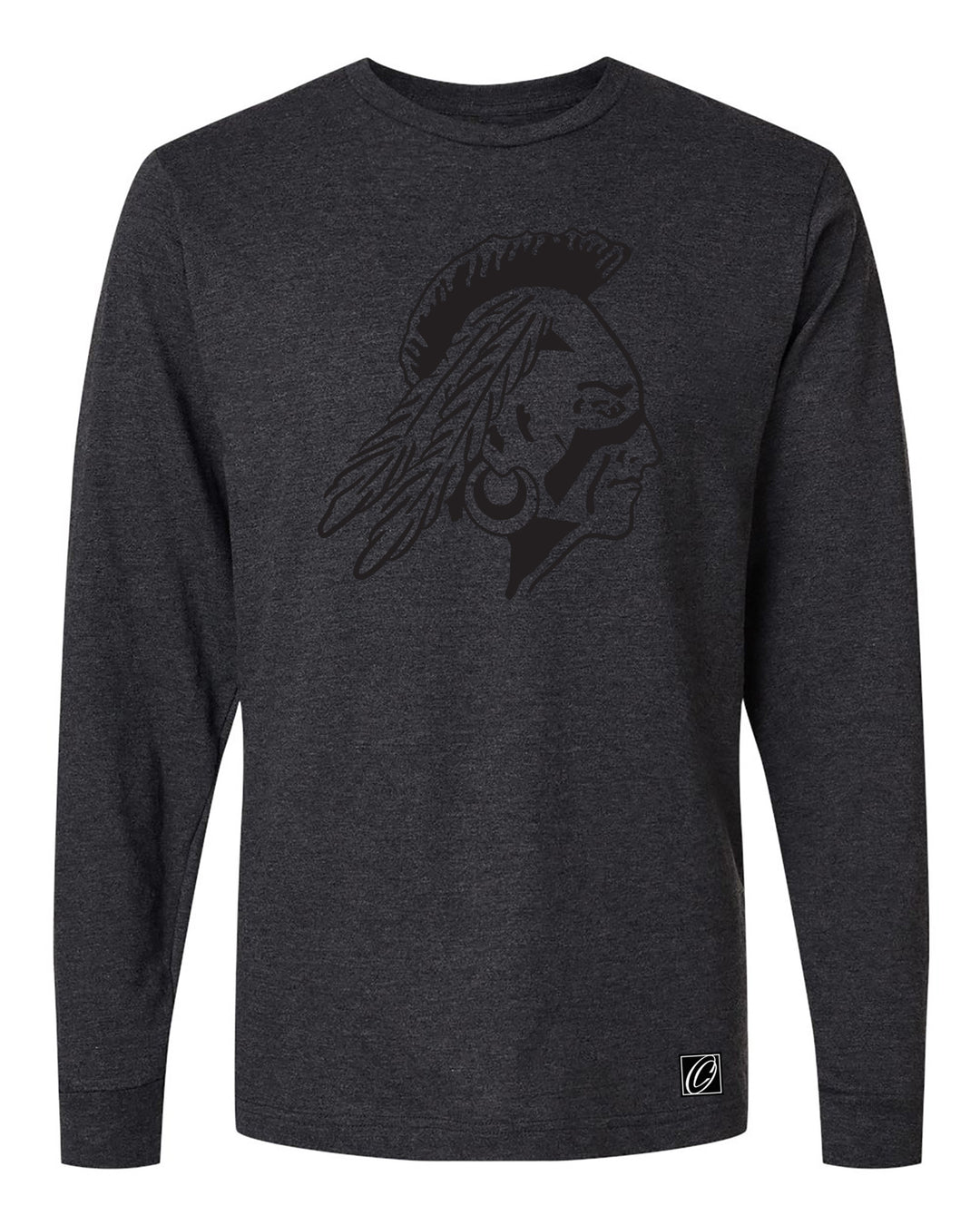Blackout Mascot Apparel - School Spirit - Tultex Fine Jersey Long Sleeve Tee