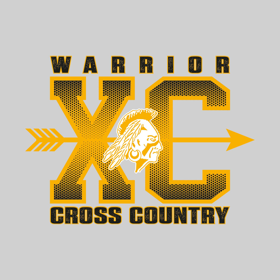 Western Warriors - Cross Country - XC with Arrow and Mascot