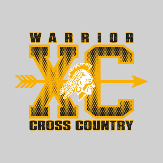 Western Warriors - Cross Country - XC with Arrow and Mascot