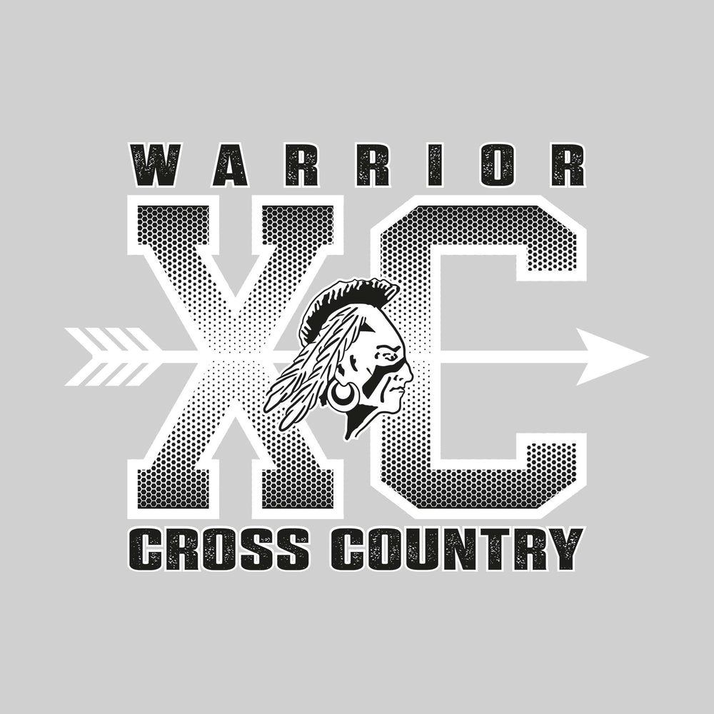 Western Warriors - Cross Country - XC with Arrow and Mascot