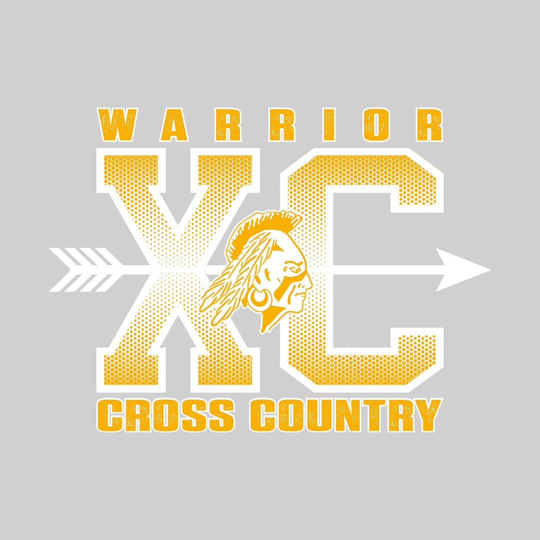 Western Warriors - Cross Country - XC with Arrow and Mascot
