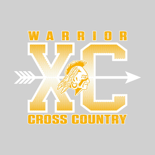 Western Warriors - Cross Country - XC with Arrow and Mascot