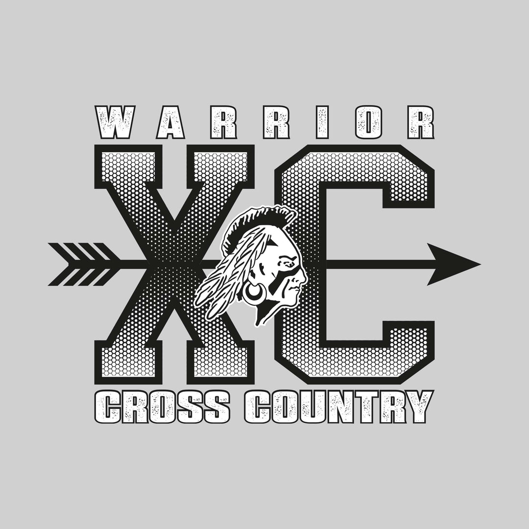 Western Warriors - Cross Country - XC with Arrow and Mascot