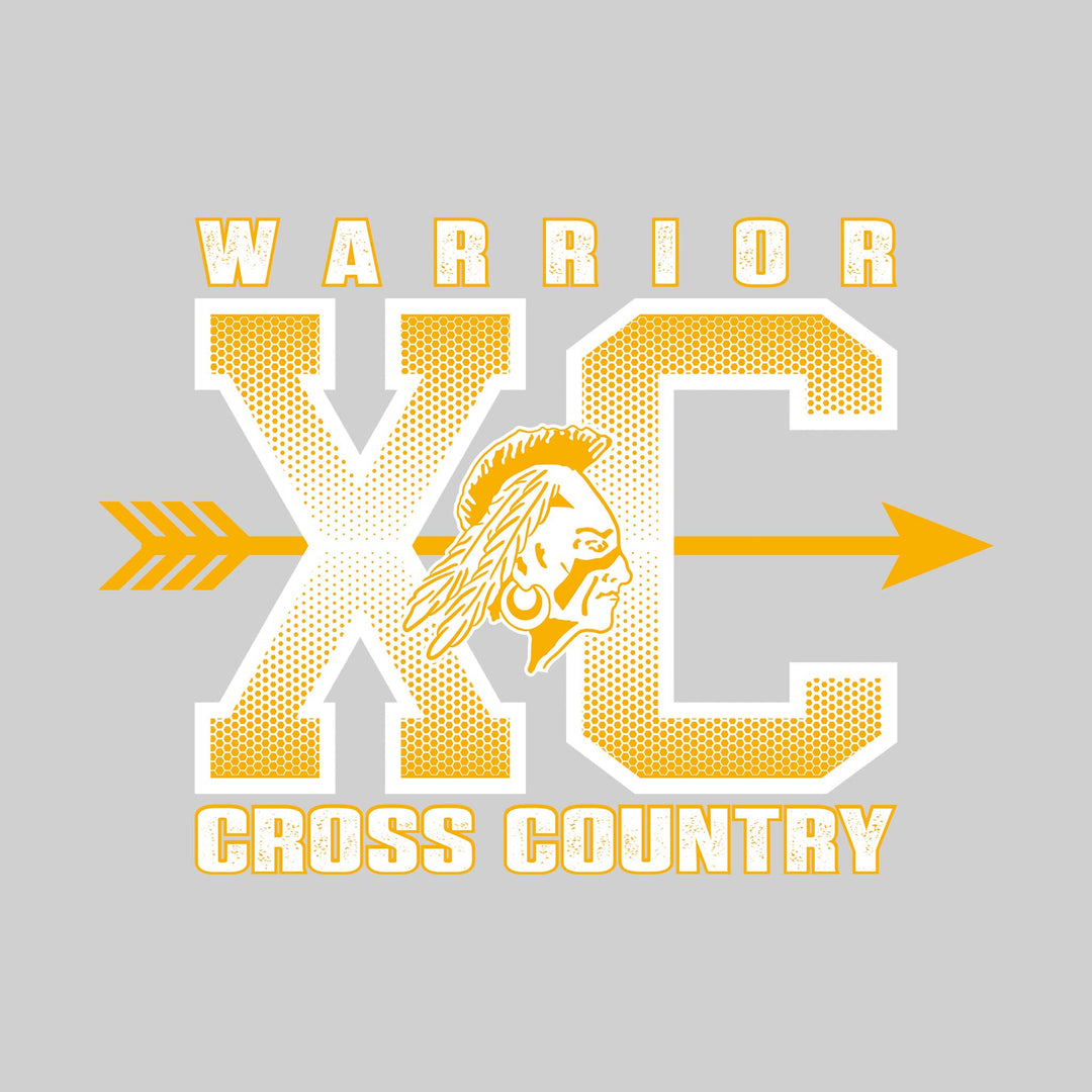 Western Warriors - Cross Country - XC with Arrow and Mascot