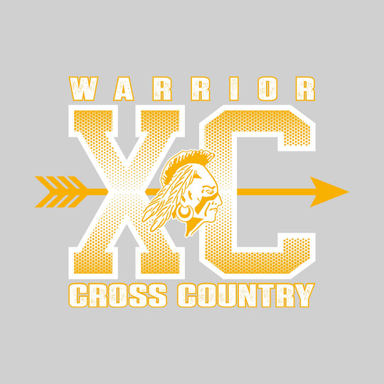 Western Warriors - Cross Country - XC with Arrow and Mascot