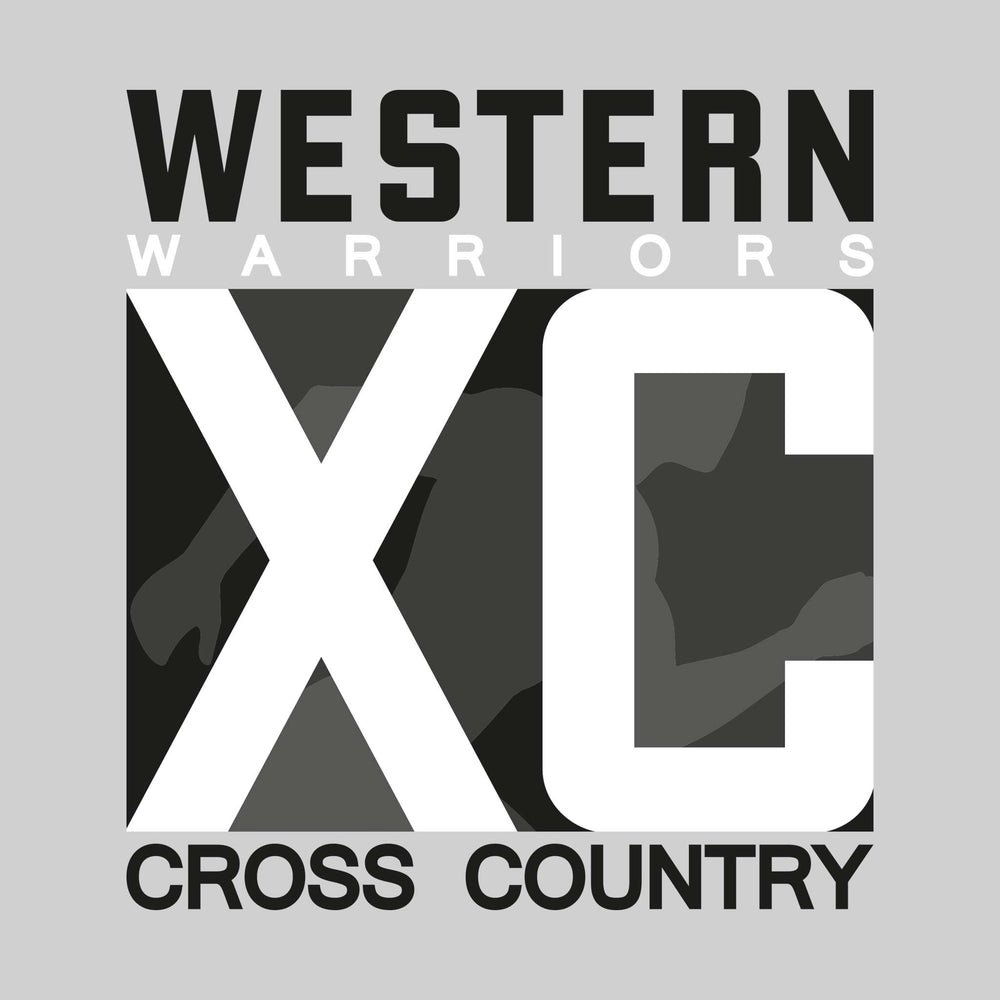 Western Warriors - Cross Country - XC with Runner Silhouette