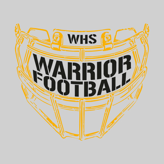 Western Warriors - Football - Facemask with Text