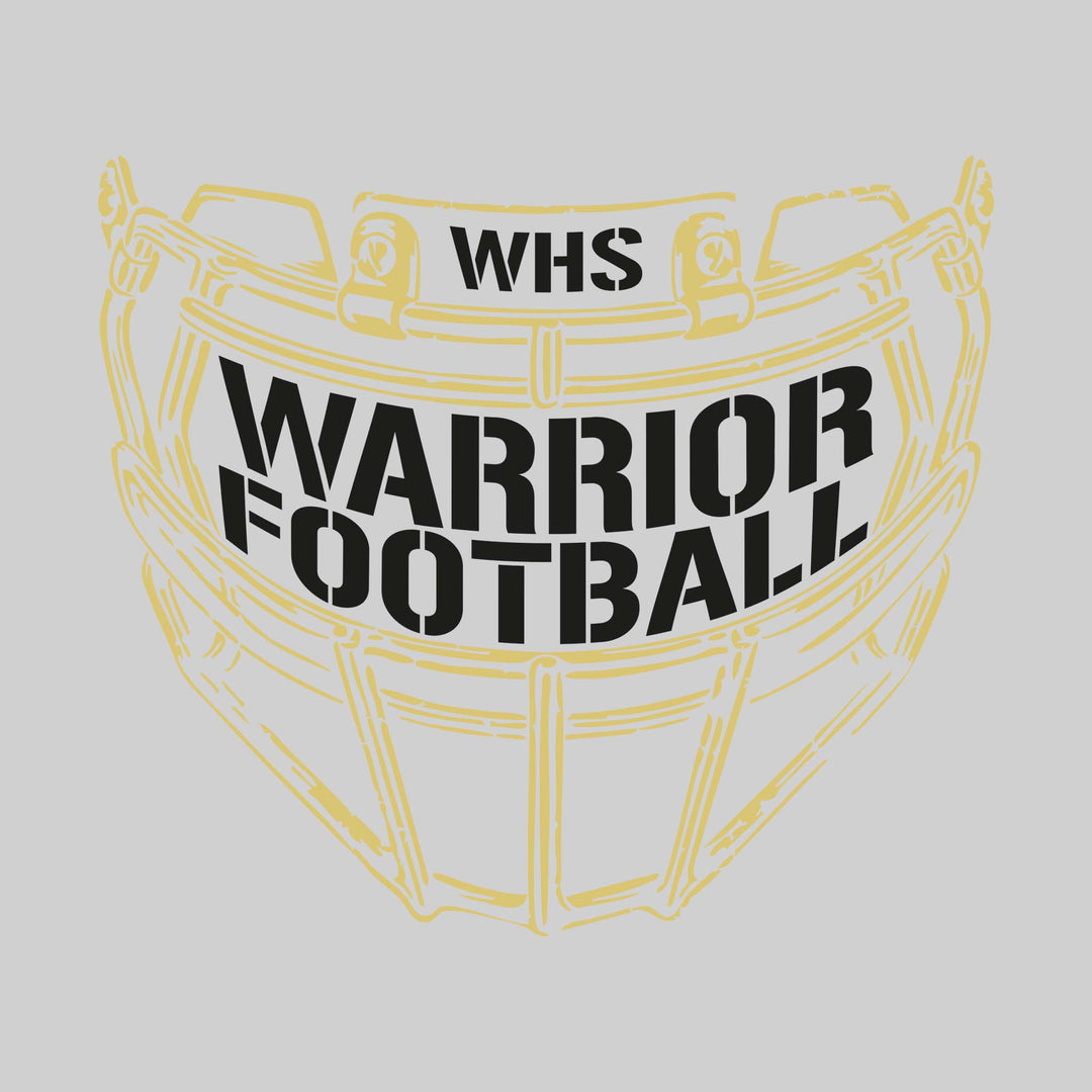 Western Warriors - Football - Facemask with Text
