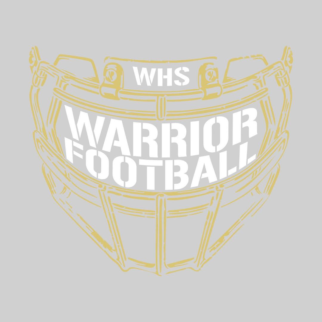 Western Warriors - Football - Facemask with Text