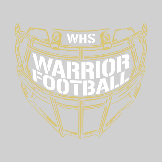Western Warriors - Football - Facemask with Text