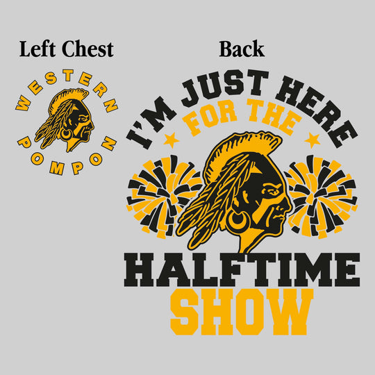 Western Warriors - Pompon - I'm Just Here for the Halftime Show
