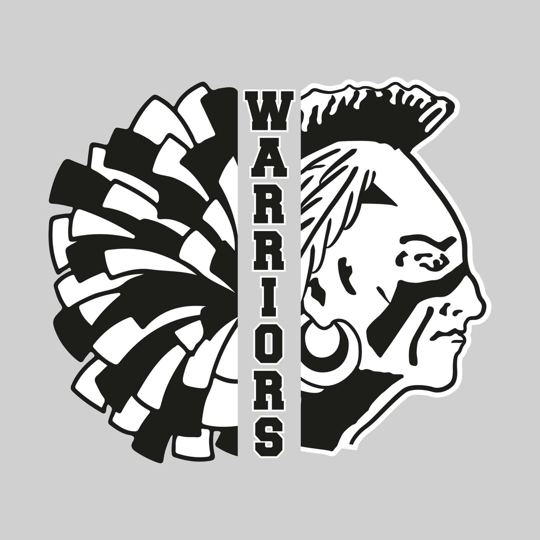 Western Warriors - Pompon - Half Pom/Half Mascot
