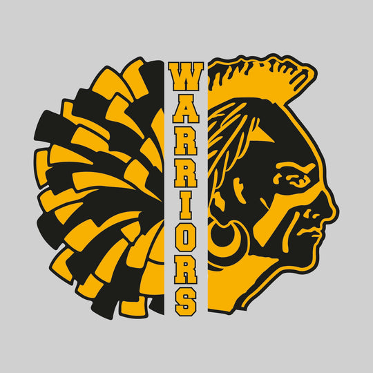Western Warriors - Pompon - Half Pom/Half Mascot