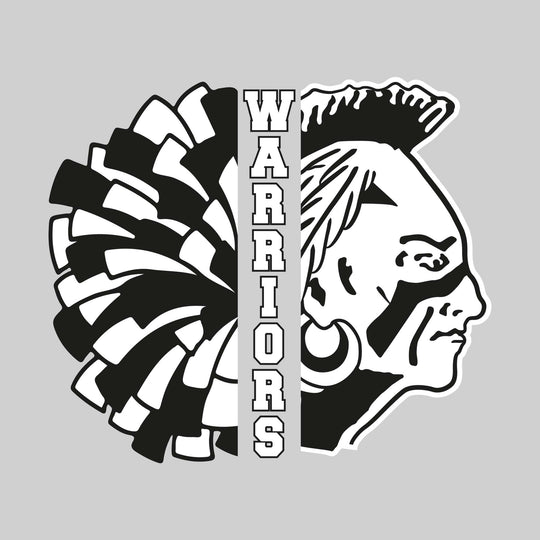 Western Warriors - Pompon - Half Pom/Half Mascot