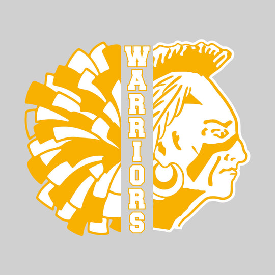 Western Warriors - Pompon - Half Pom/Half Mascot