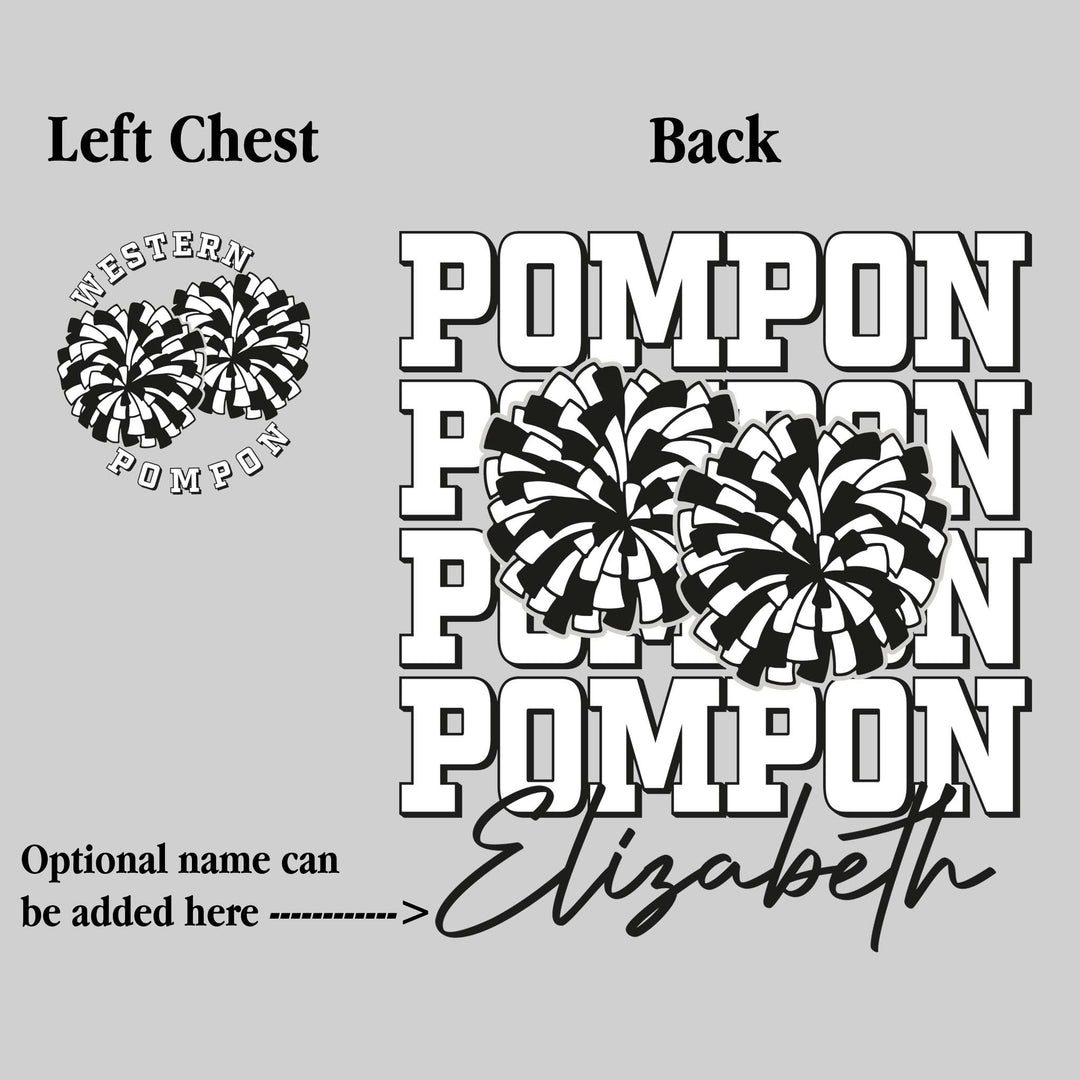Western Warriors - Pompon - Pompon Repeated with Pompons