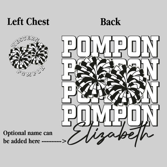 Western Warriors - Pompon - Pompon Repeated with Pompons