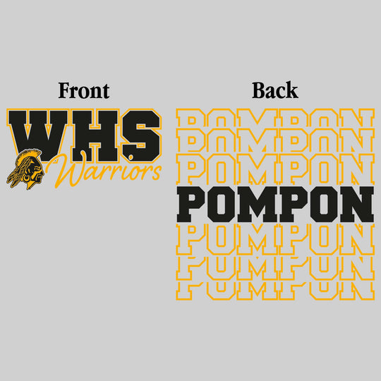 Western Warriors - Pompon - WHS Warriors - Pompon Repeated