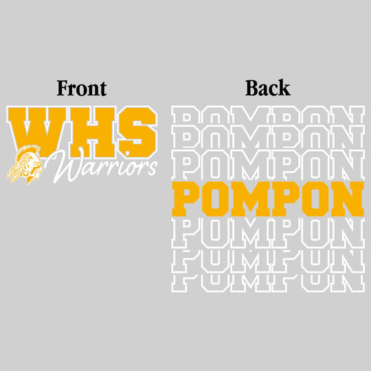 Western Warriors - Pompon - WHS Warriors - Pompon Repeated